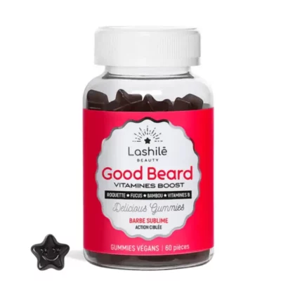 Lashilé Good Beard : pousse de la barbe et moustache