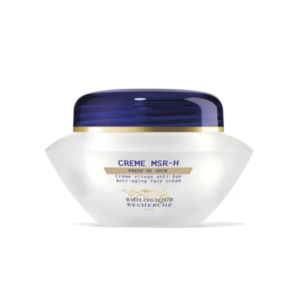 Crème MSR-H - Biologique Recherche : anti rides, hydratation, élasticité de la peau. Crème spécifique ménopause.