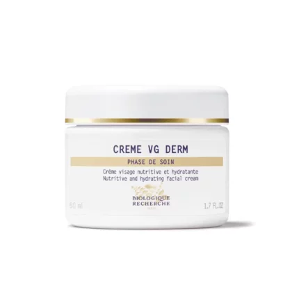 Crème VG DERM - Biologique Recherche : hydratation, relipidant, nutrition de la peau