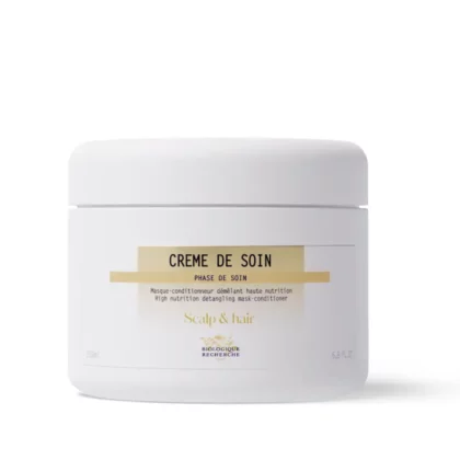 biologique recherche crème de soin masque cheveux nutrition pommade capillaire lissant