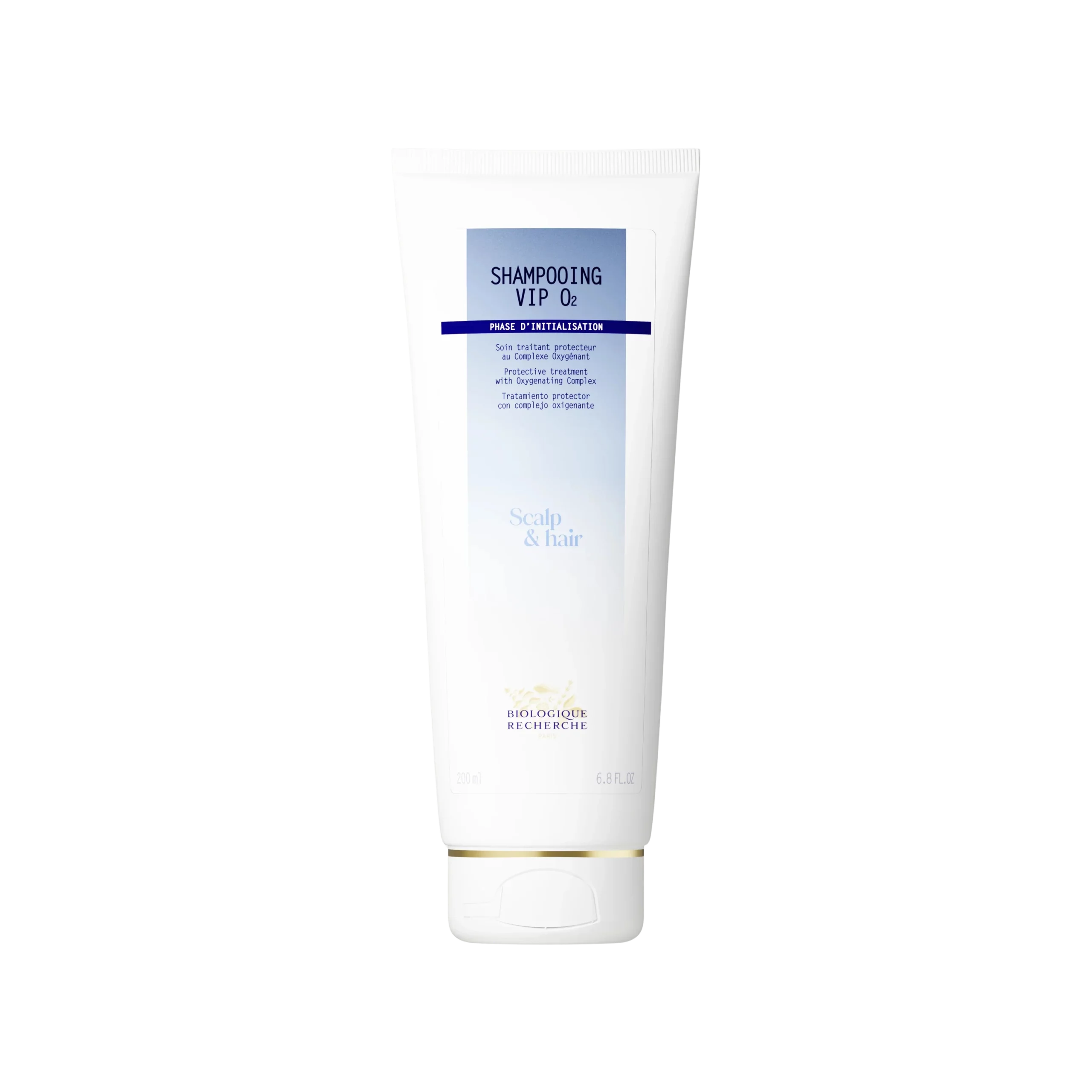 Shampooing VIPO2 Biologique Recherche 200ml - Oxygénation et Volume pour cheveux fins chez A'Corps Beauté