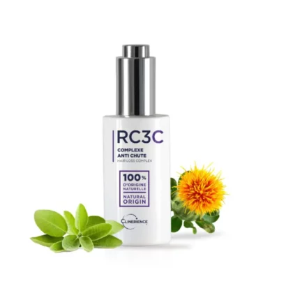 RC3C sérum cheveux anti chute - favorise la pousse cheveux