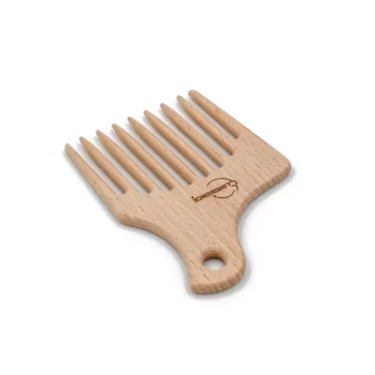 Peigne en bois clinerience volume dents larges