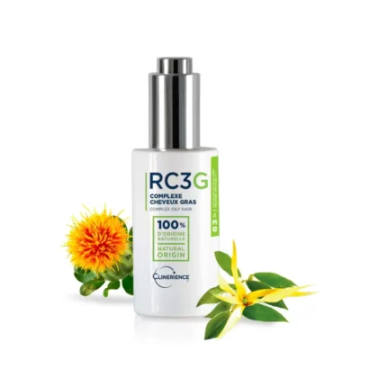 RC3G complexe anti cheveux gras régulation du sébum clinerience