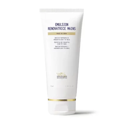 crème main émulsion rénovatrice mains biologique recherche