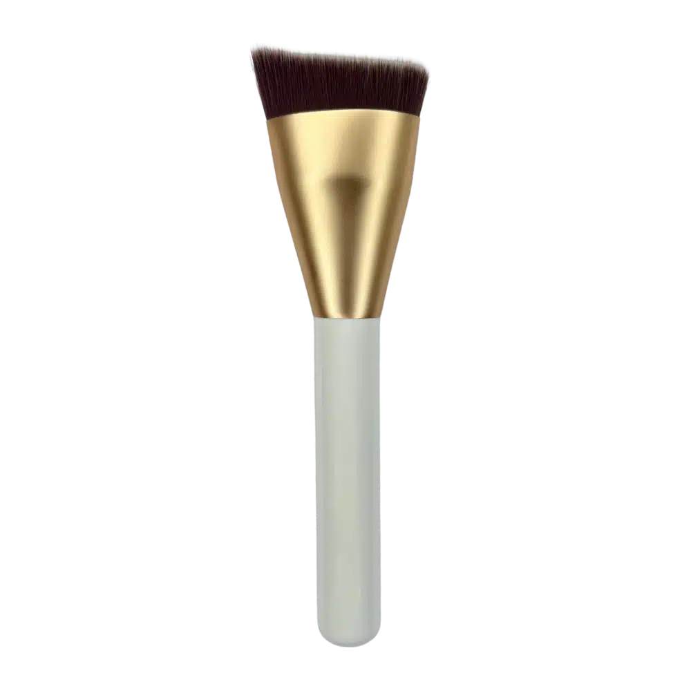 Pinceau à maquillage Biologique Recherche vu de dos, sans emballage.