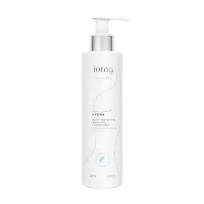 Après-Shampooing Hydratation Fondamentale IOMA Paris - soin cheveux hydratant démêlant brillance