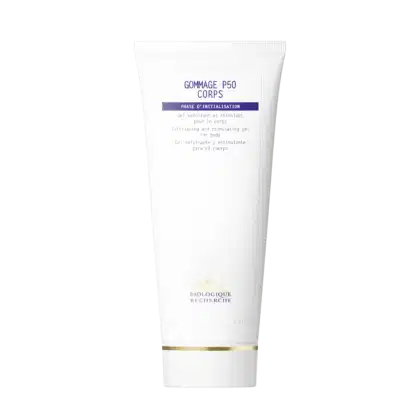 Gommage P50 Corps Biologique Recherche 200 ml – gommage corps exfoliant peaux rugueuses et ternes