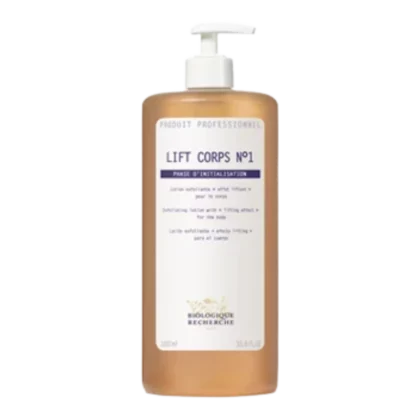 Lift Corps Liquide N°1 Biologique Recherche 1000 ml, booster corps raffermissant lifting anti-relâchement silhouette