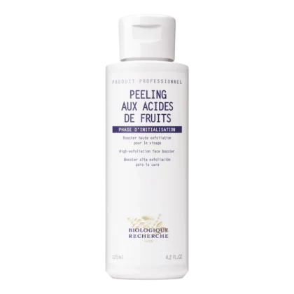 Peeling aux Acides de Fruits Biologique Recherche 125 ml, peeling visage exfoliant AHA anti-taches anti-âge