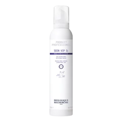 Soin VIP O2 Biologique Recherche 250 ml, booster réoxygénant anti-pollution peaux ternes et fatiguées