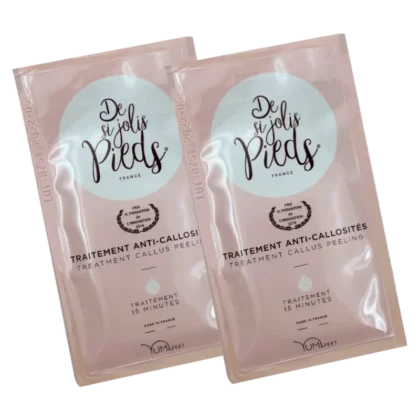 Deux sachets de patchs anti-callosités YUMI FEET De Si Jolis Pieds pour traitement des pieds
